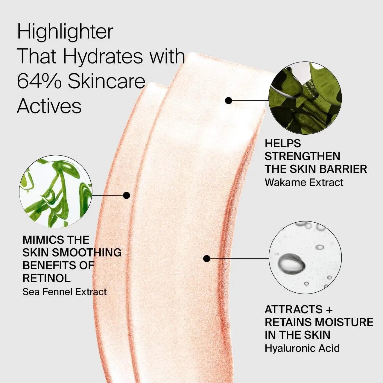 Haus Labs Хайлайтер-стик Bio-Radiant Glassy Balm Highlighter Stick оттенок Glassy Pink Opal 4