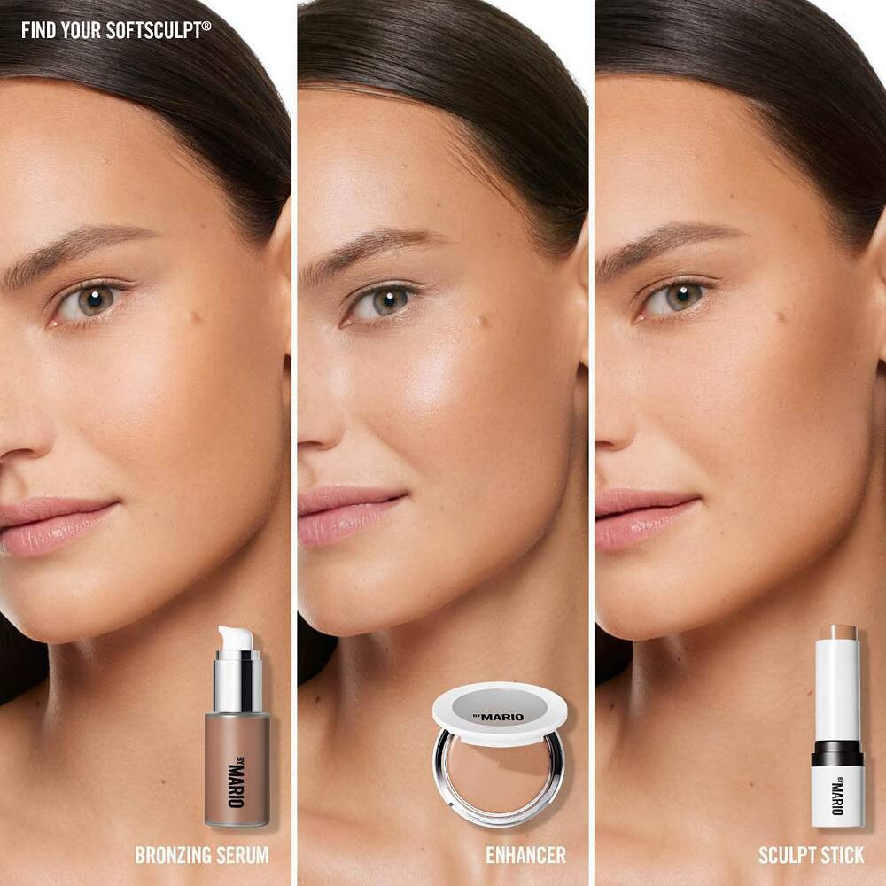 Make Up by Mario Многофункциональная бронзирующая и моделирующая сыворотка с гиалуроновой кислотой SoftSculpt® Multi-Use Bronzing & Shaping Serum with Hyaluronic Acid оттенок  Light Medium, 30 мл 3