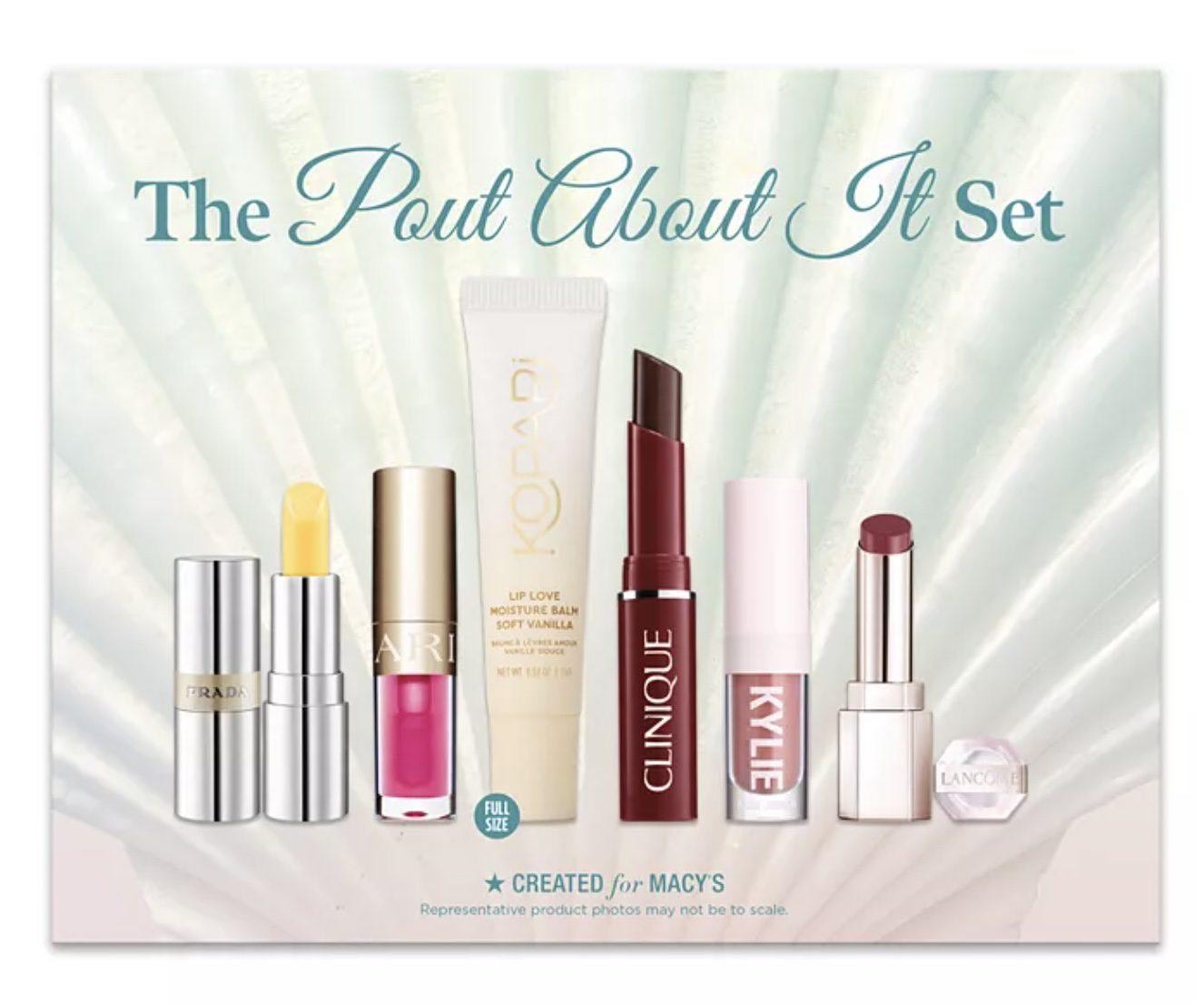 Лимитированный набор для губ Created For Macy’s The Pout About It Makeup Set