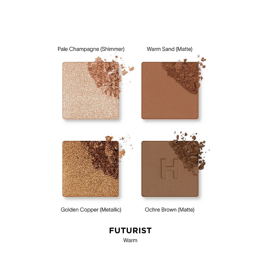 HOURGLASS Палетка теней для век Curator Eyeshadow Palette, Futurist 4