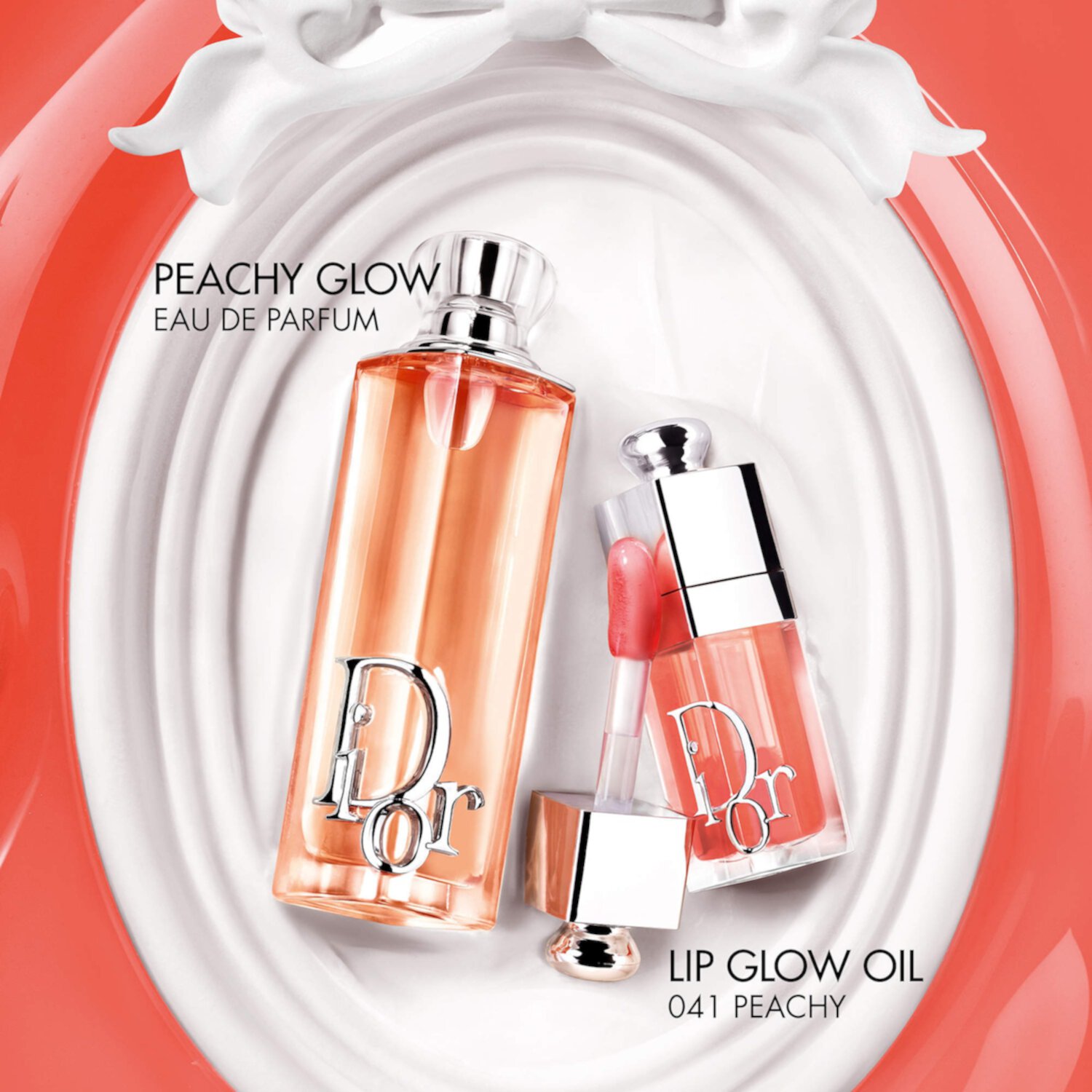 Парфюмированная вода  Dior Addict. Peachy Glow с нотами персика, 50ml 3