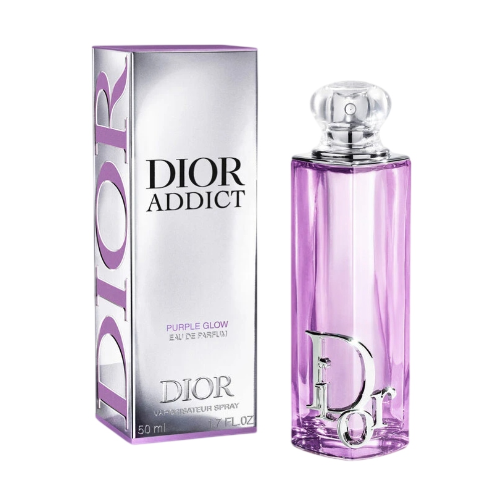Парфюмированная вода а Dior Addict. Purple Glow с  нотами ванили, малины, ирис, 50ml 3