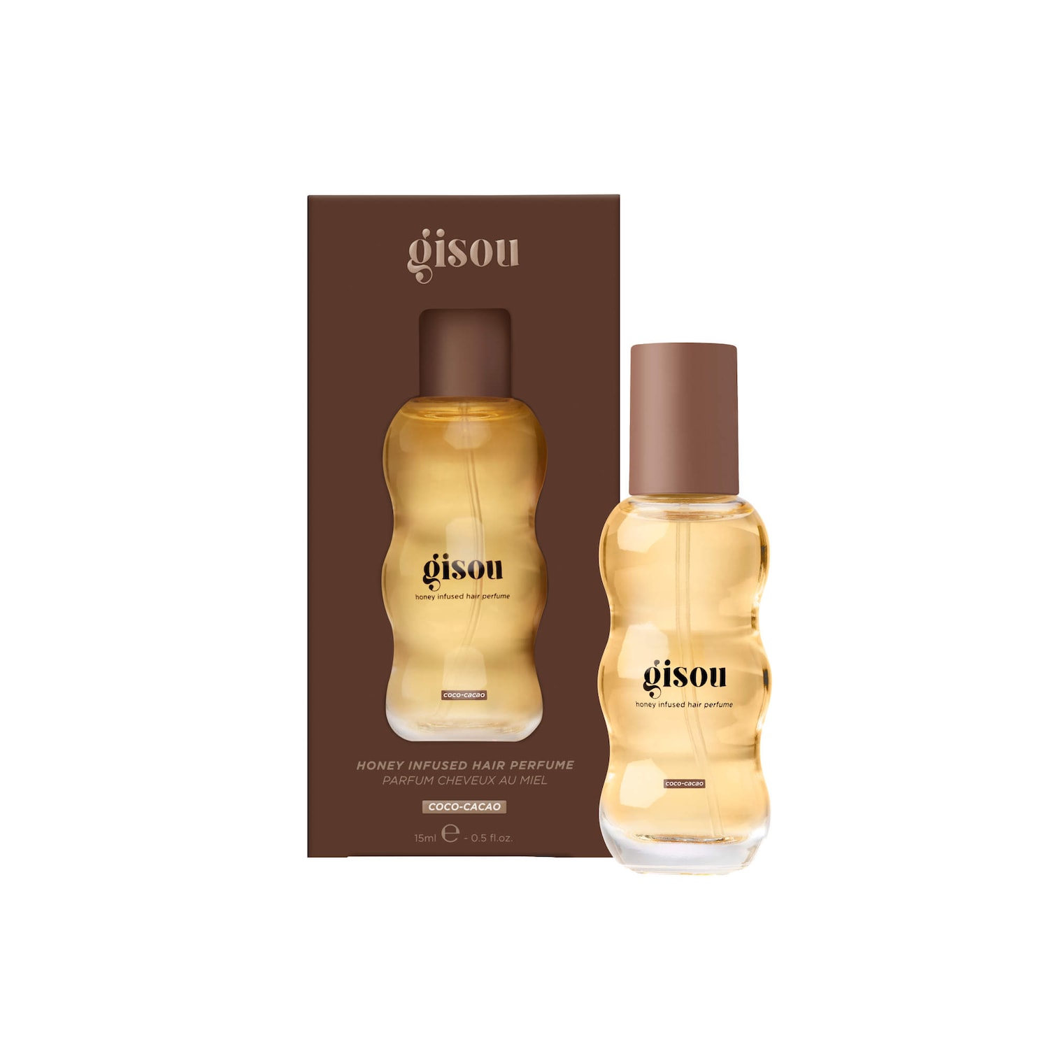 GISOU  Парфюм для волос  Honey Infused Hair Perfume - Coco-Cacao, 15 мл 6