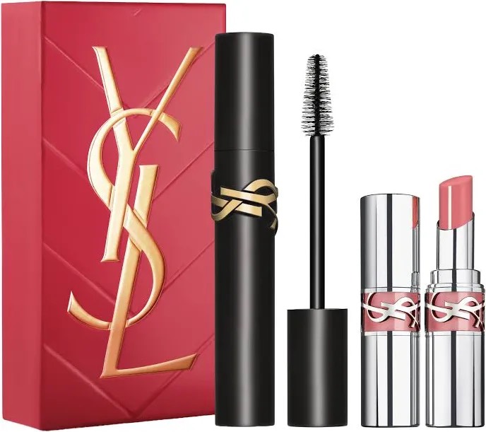 Yves Saint Laurent Набор для макияжа Lash Clash Mascara and Loveshine Lipstick Gift Set