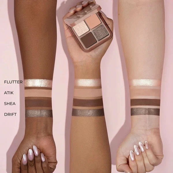 Natasha Denona Палетка теней для век Luxe Glam Compact Quad Eyeshadow Palette, Nude, 10 г 3