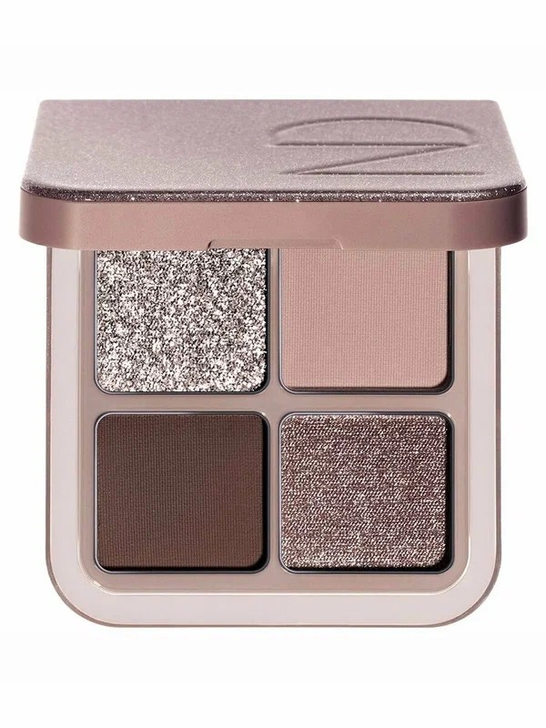 Natasha Denona Палетка теней для век Luxe Glam Compact Quad Eyeshadow Palette, Cool, 10 г
