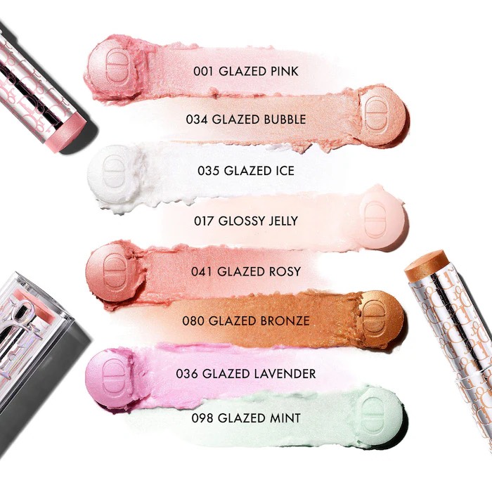 Сияющий хайлайтер в стике Backstage Glassy Glow Stick Multi-Use Stick Highlighter Balm. 001 Glazed Pink 7