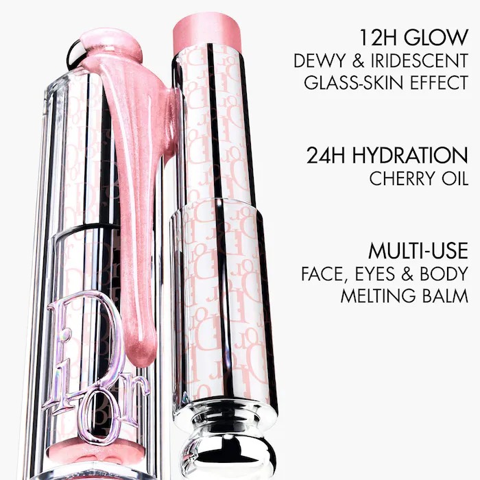Сияющий хайлайтер в стике Backstage Glassy Glow Stick Multi-Use Stick Highlighter Balm. 001 Glazed Pink 9