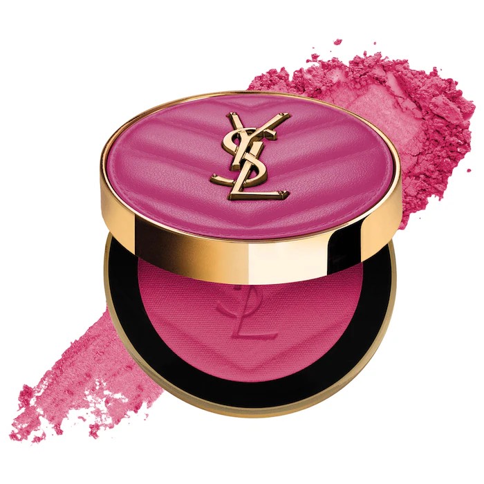 Yves Saint Laurent  Румяна пудровые Make Me Blush 24H Buildable Powder Blush, 03 Mischievous Magenta
