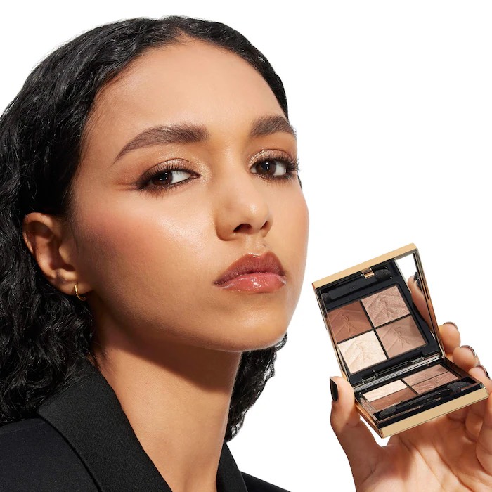 Yves Saint Laurent  Тени для век Couture Mini Clutch Eyeshadow Palette, 310 Exotic Mirage 4