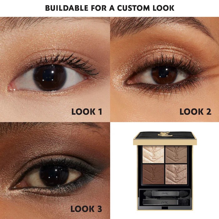 Yves Saint Laurent  Тени для век Couture Mini Clutch Eyeshadow Palette, 310 Exotic Mirage 6