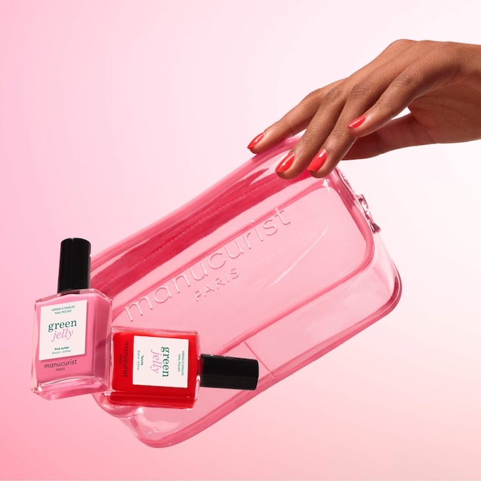 manucurist Набор желейных лаков Jelly Nail Polish Duo Set with Glossy and High Shine Effect, 2х15 мл 9