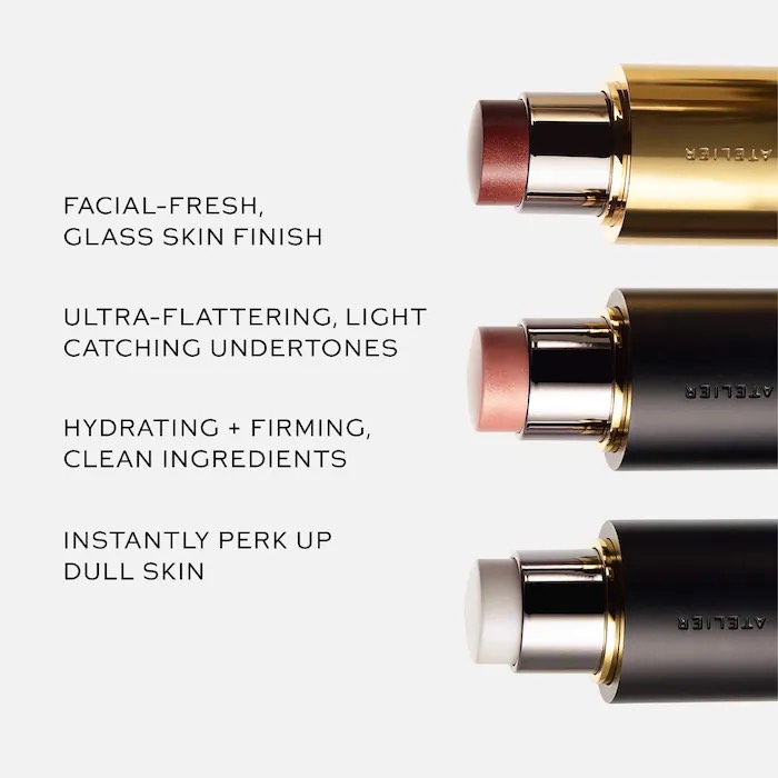 Westman Atelier Кремовый хайлайтер в стике Lit Up Glassy Gel Highlighter Stick.  Nectar 7