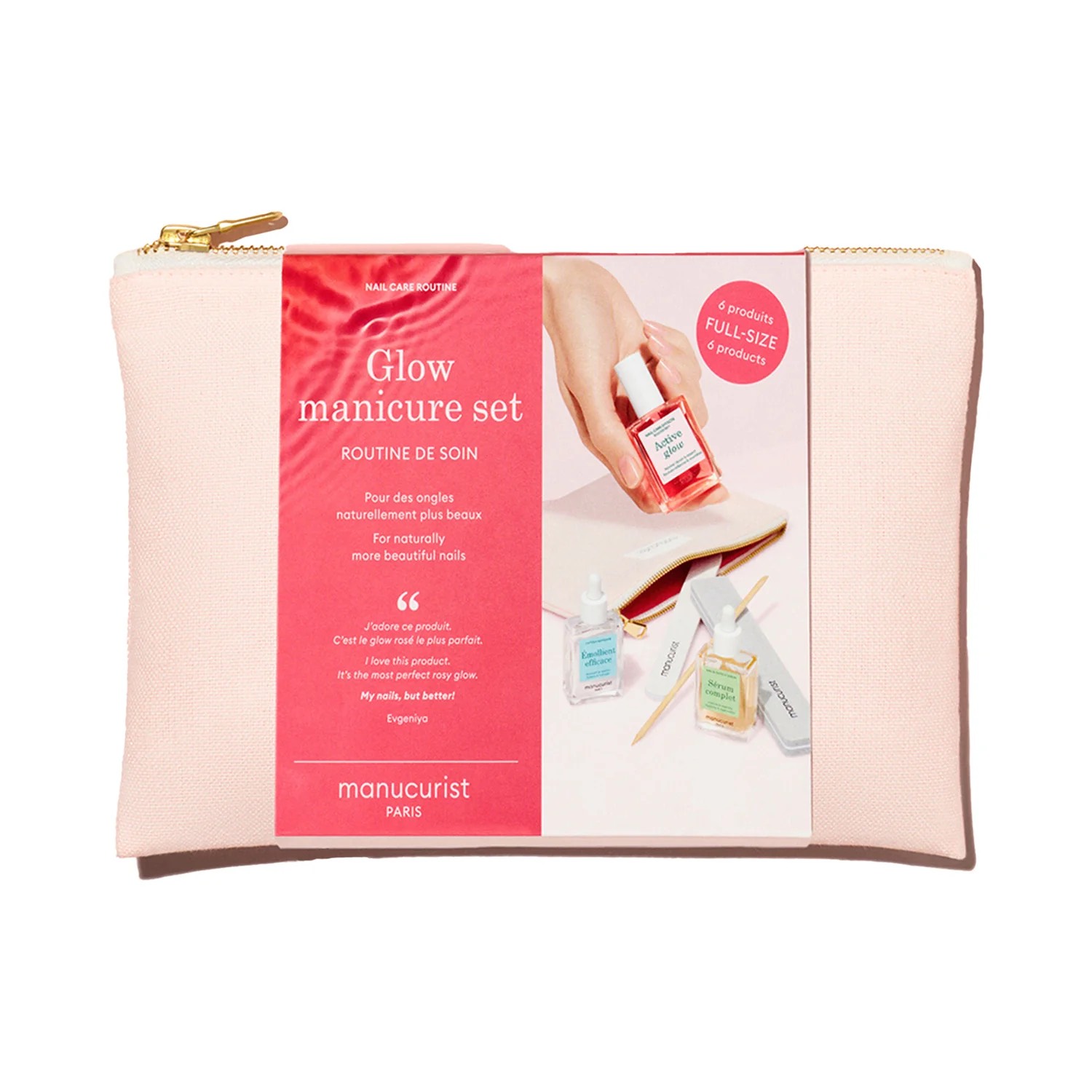 manucurist Glow Manicure Set Набор для ухода за ногтями и кутикулой 2