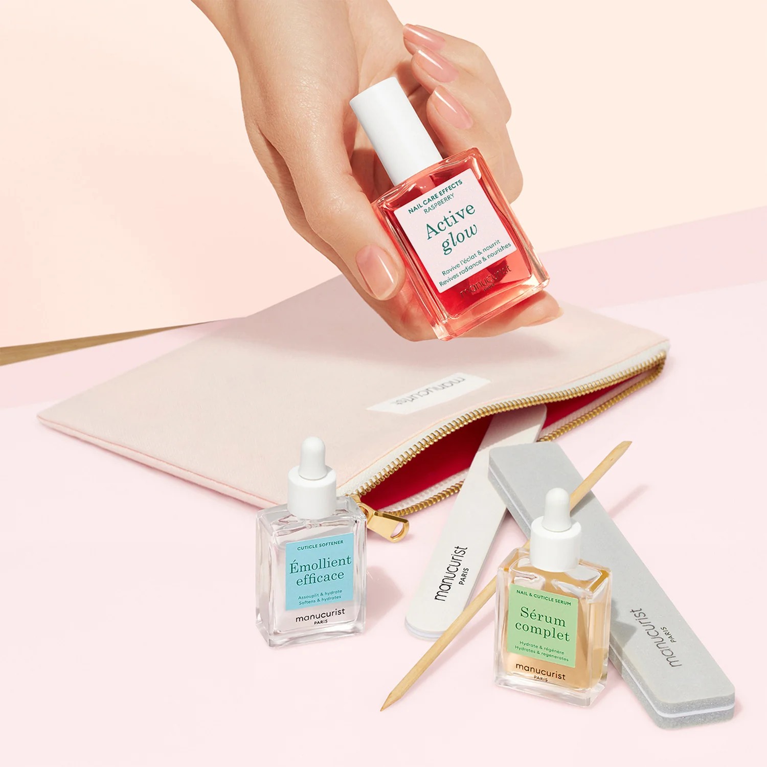 manucurist Glow Manicure Set Набор для ухода за ногтями и кутикулой 5