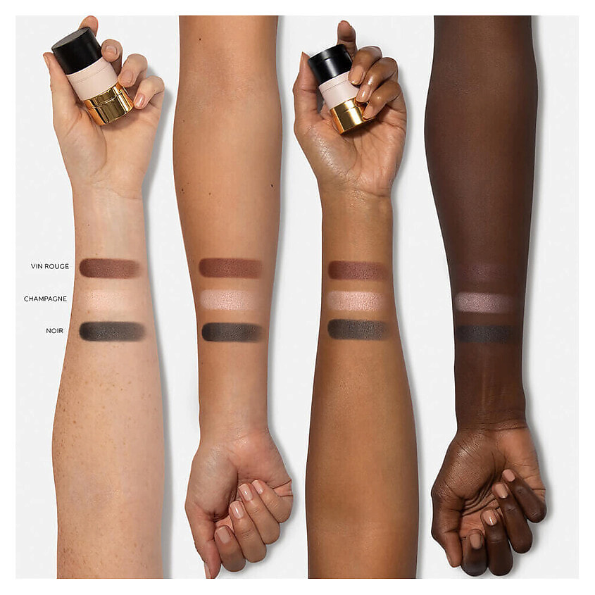 Westman Atelier Трио кремово-пудровых теней для век Eye Pods Cream Eye Shadow. Les Jours 2