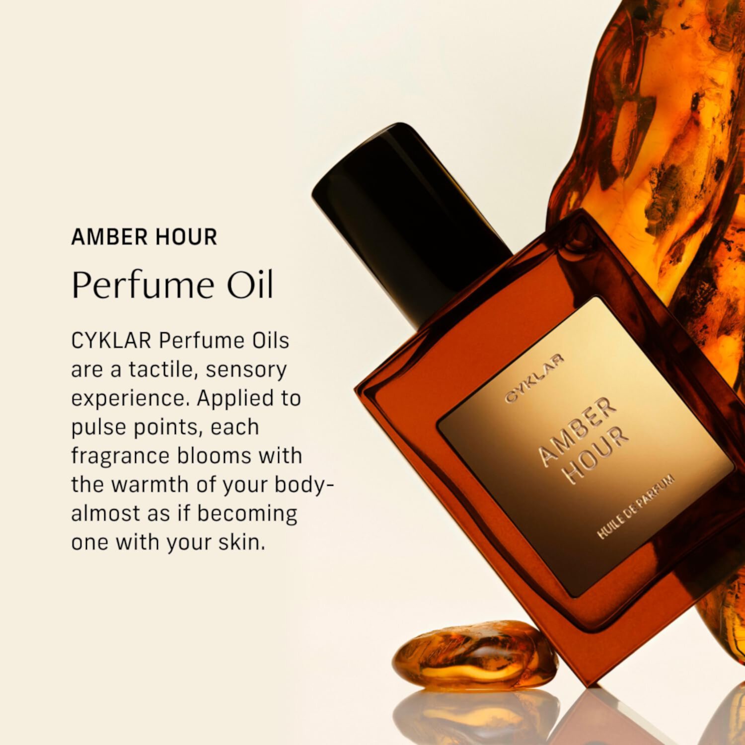 CYKLAR  Масляные духи  Amber Hour, 15 мл 2