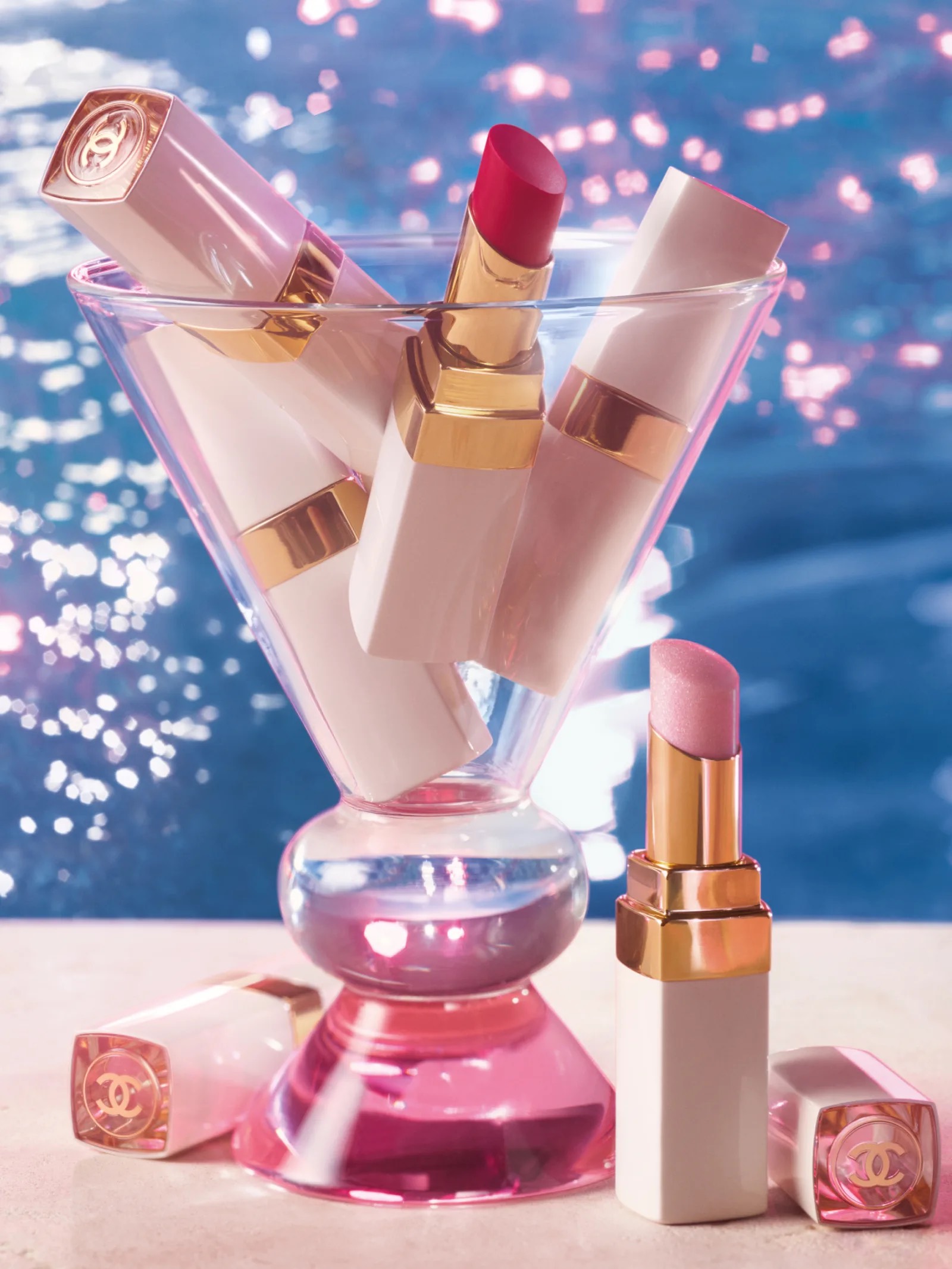 CHANEL ROUGE COCO BAUME SHINE Оттеночный бальзам для губ, 774 ELECTRIC VIBE 7