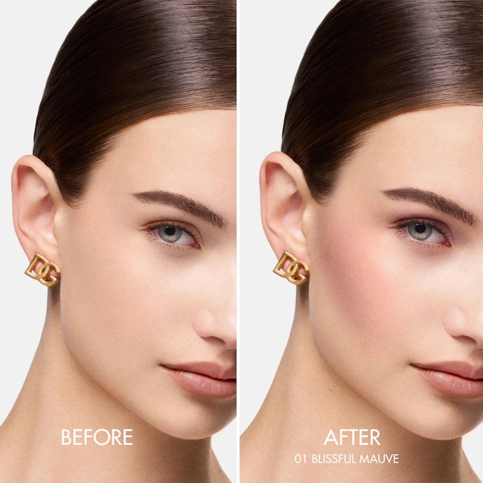 Румяна Dolce&Gabbana Classic Cheeks&Eyes Match. 01 BUSSFUL MAUVE 8 g 4