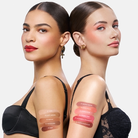 Румяна Dolce&Gabbana Classic Cheeks&Eyes Match. 01 BUSSFUL MAUVE 8 g 7