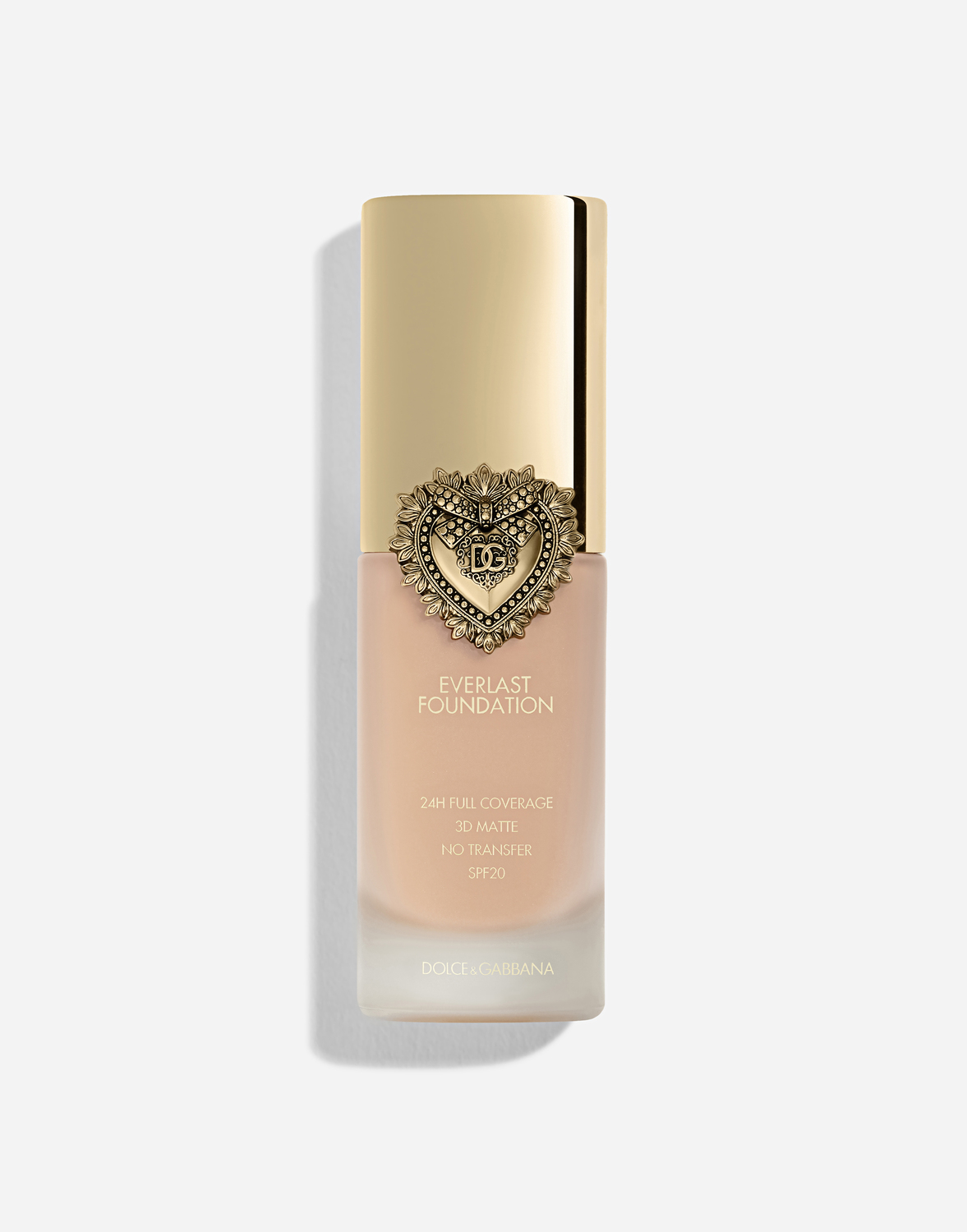 DOLCE & GABBANA Матовая тональная  основа  Everlast foundation SPF20 PA+++, 05N Light, 27 мл