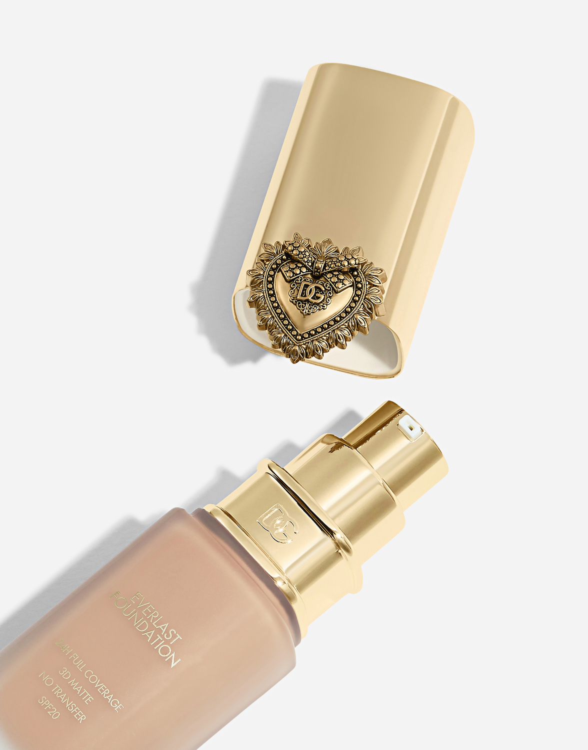 DOLCE & GABBANA Матовая тональная  основа  Everlast foundation SPF20 PA+++, 05N Light, 27 мл 4