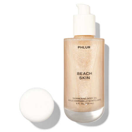 PHLUR Мерцающее масло для тела Beach Skin Shimmering Body Oil, 120 мл 4