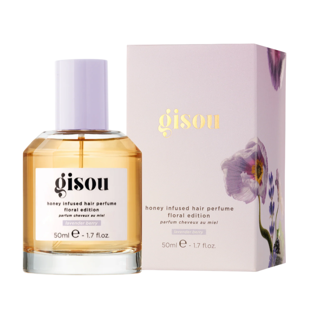 Gisou honey infused hair perfume -  lavender berry 50 мл