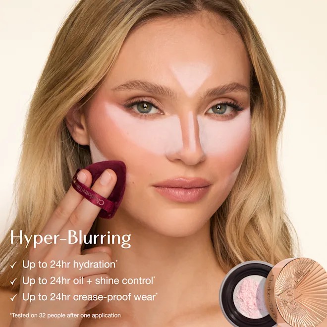 Charlotte Tilbury Рассыпчатая пудра AIRBRUSH FLAWLESS BLUR LOOSE POWDER, Blur Filter Translucent 5