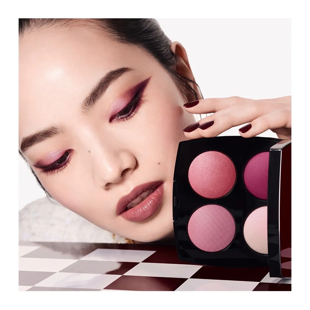 Chanel Тени для век и румяна Rouge Noir Confidence Eyeshadow and Blush Palette 8