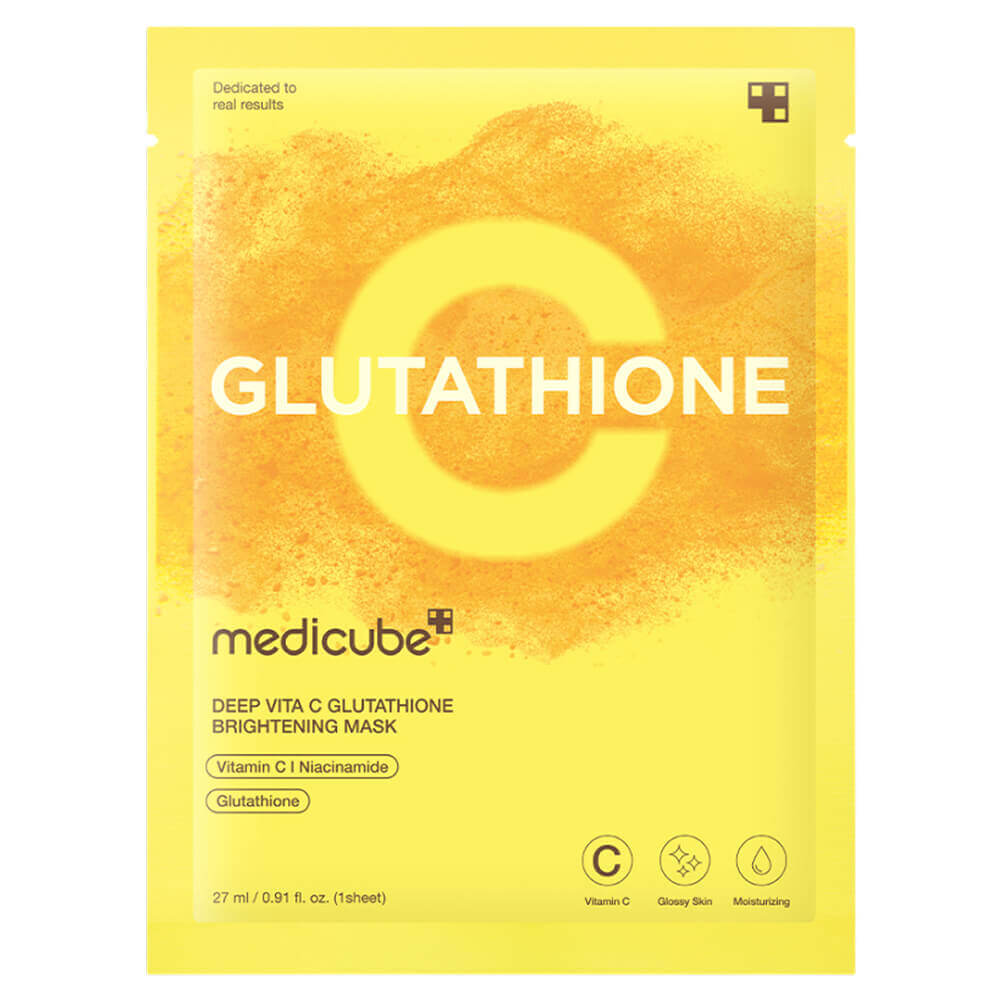 medicube  Осветляющая тканевая маска с глутатионом Deep Vita C Glutathione Brightening Mask