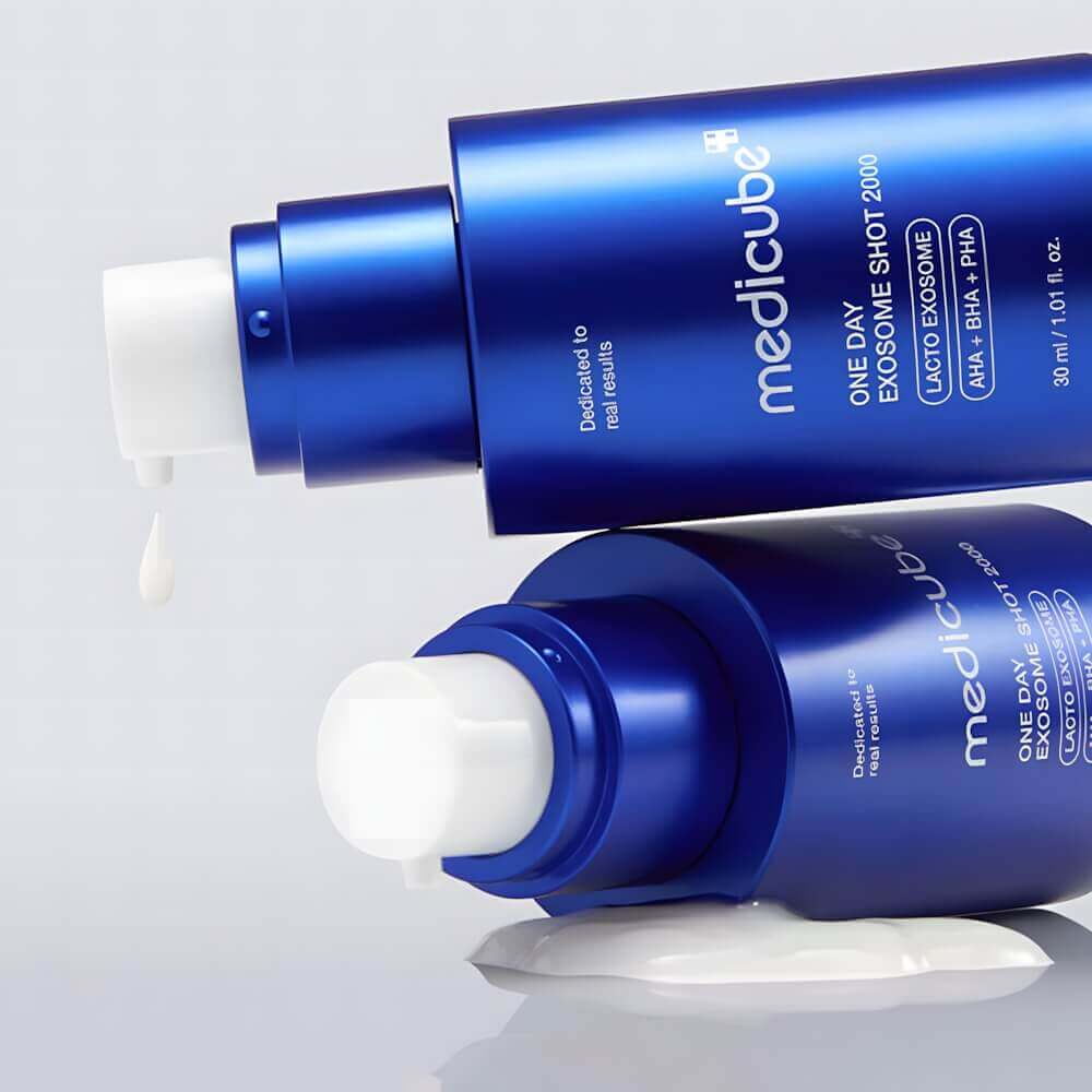 medicube  Сыворотка с экзосомами и спикулами   One Day Exosome Shot Pore Ampoule 7500 (30мл) 3