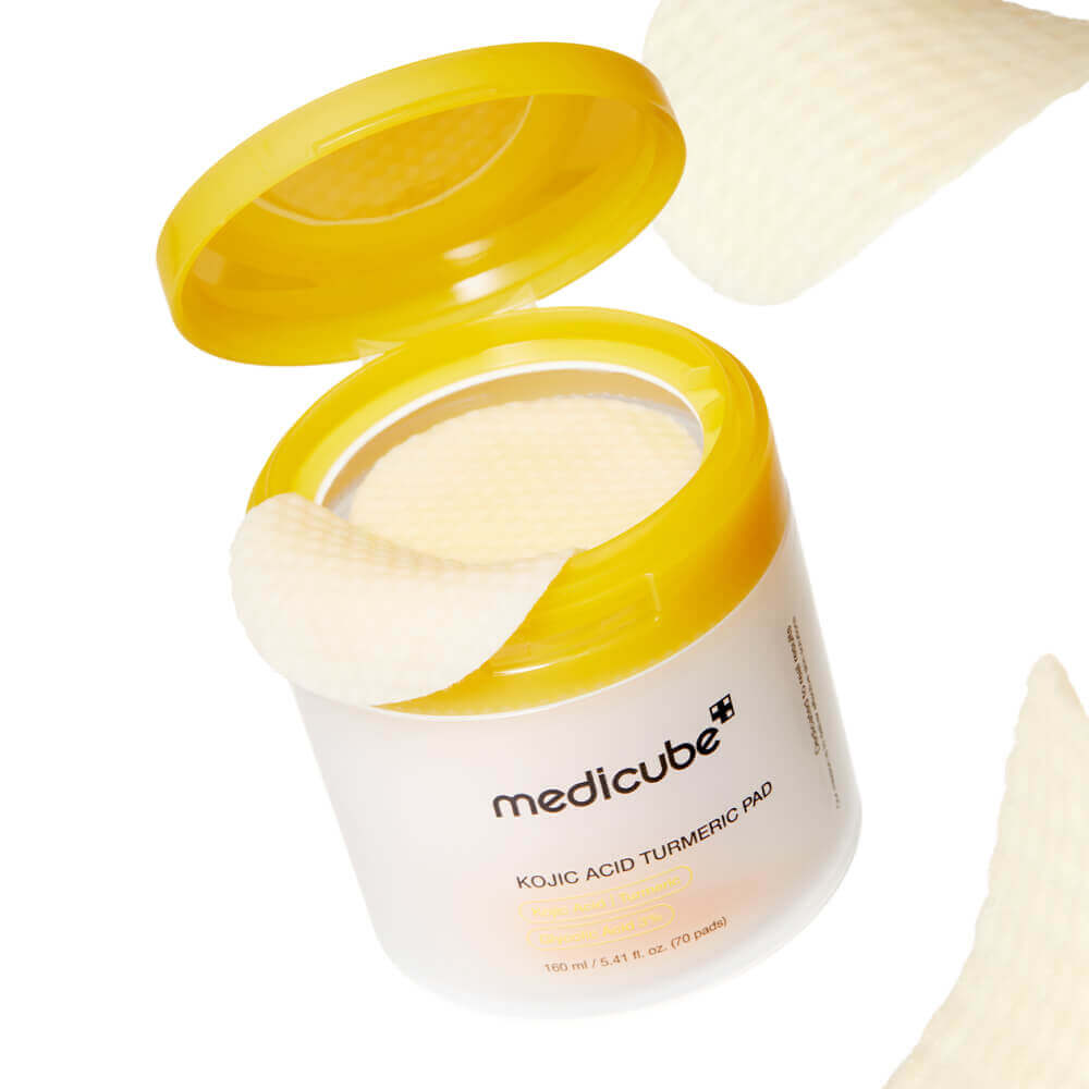 medicube  Отшелушивающие тонер-пэды с койевой кислотой Kojic Acid Turmeric Pad 2