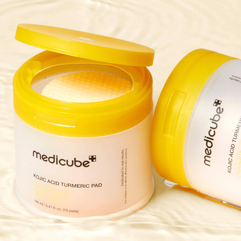 medicube  Отшелушивающие тонер-пэды с койевой кислотой Kojic Acid Turmeric Pad 5