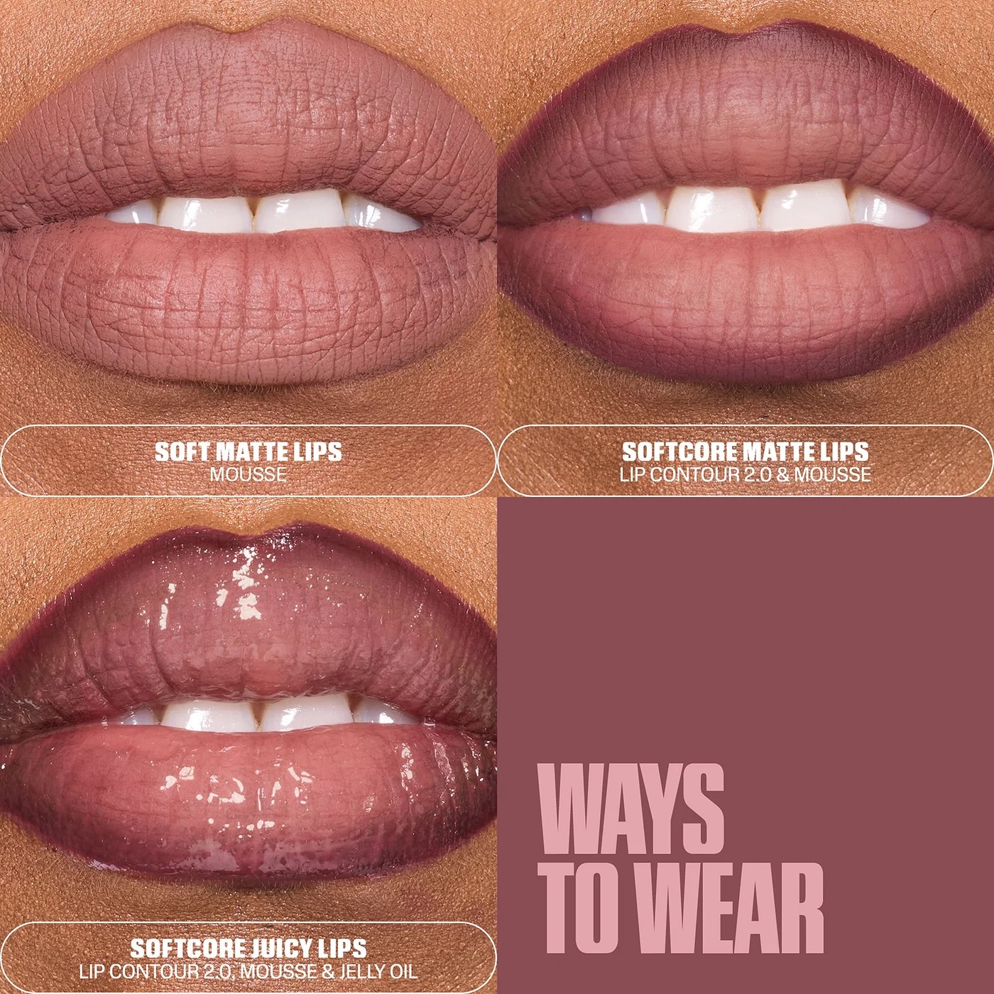 HUDA BEAUTY  Матовая жидкая помада Liquid Matte Mousse, Rosy Nude 5