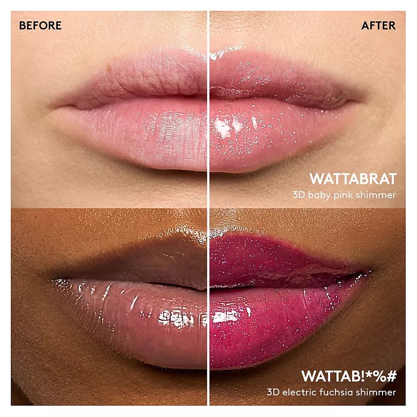 FENTY BEAUTY Блеск для губ Gloss Bomb Universal Lip Luminizer, Wattabrat 4