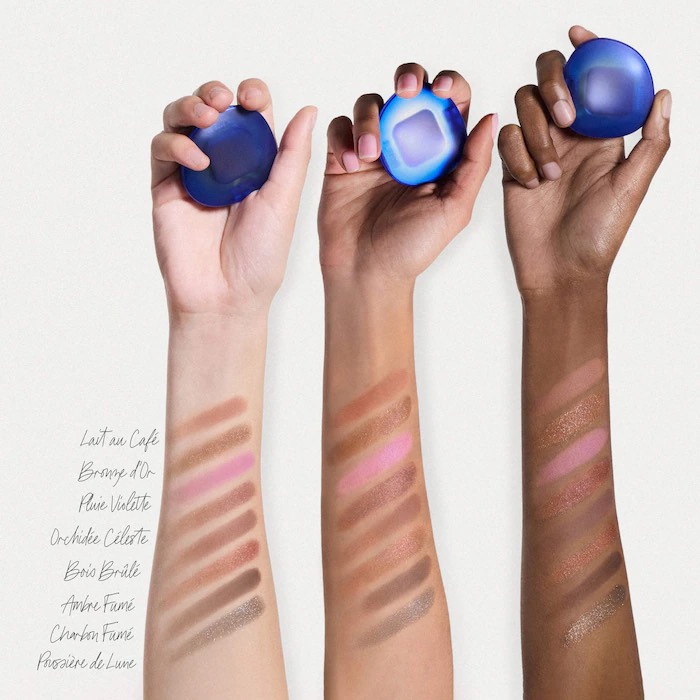 VIOLETTE_FR  Тени для век PLUME EYESHADOW Feather Matte Veil + Feather Shimmer Veil, Bronze d’Or 6