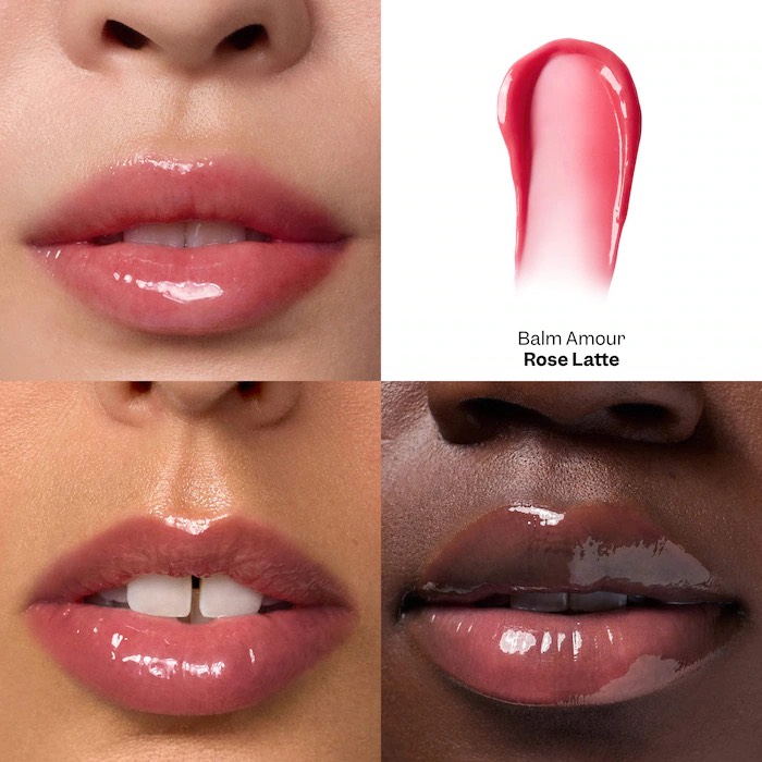 VIOLETTE_FR Питательный бальзам для губ с пептидами BALM AMOUR Nourishing Tinted Lip Treatment with Peptides, Rose Latte 2