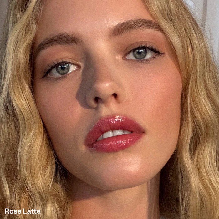 VIOLETTE_FR Питательный бальзам для губ с пептидами BALM AMOUR Nourishing Tinted Lip Treatment with Peptides, Rose Latte 5