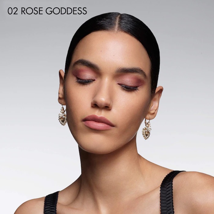 Dolce&Gabbana Палетка теней для век Multi-Finish Eyeshadow Palette 02 Rose Goddess, 6,5 гр 4