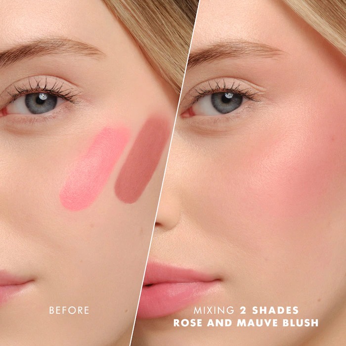 Armani Dolci Кремовые румяна  Blush Smoothing Cream-to-Powder Soft-Matte, 5 Mauve Blush 7