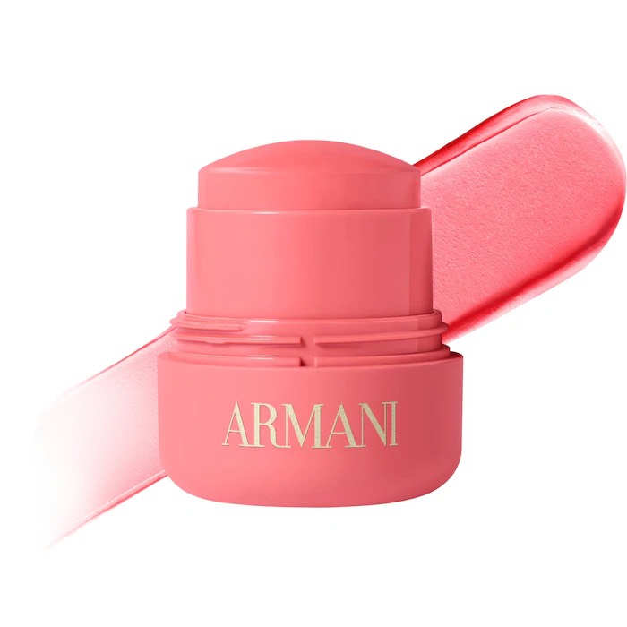 Armani Dolci Кремовые румяна  Blush Smoothing Cream-to-Powder Soft-Matte, 1 Rose Blush