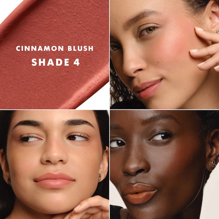 Armani Dolci Кремовые румяна  Blush Smoothing Cream-to-Powder Soft-Matte, 4 Cinnamon Blush 2