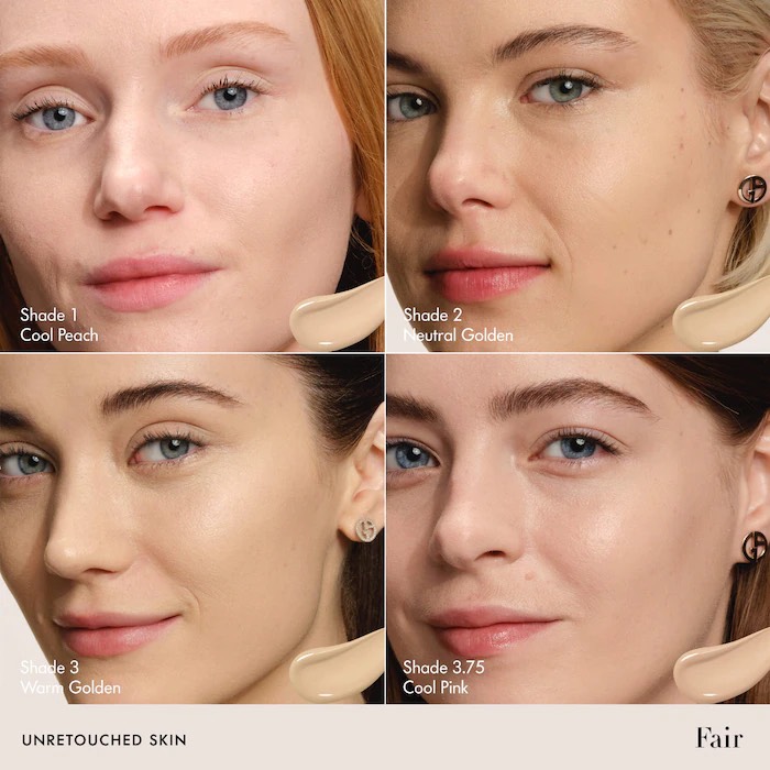 Armani Beauty Сатиновая основа для лица с естественным сиянием, Luminous Silk Natural Glow Blurring Liquid Foundation, 3 fair 3