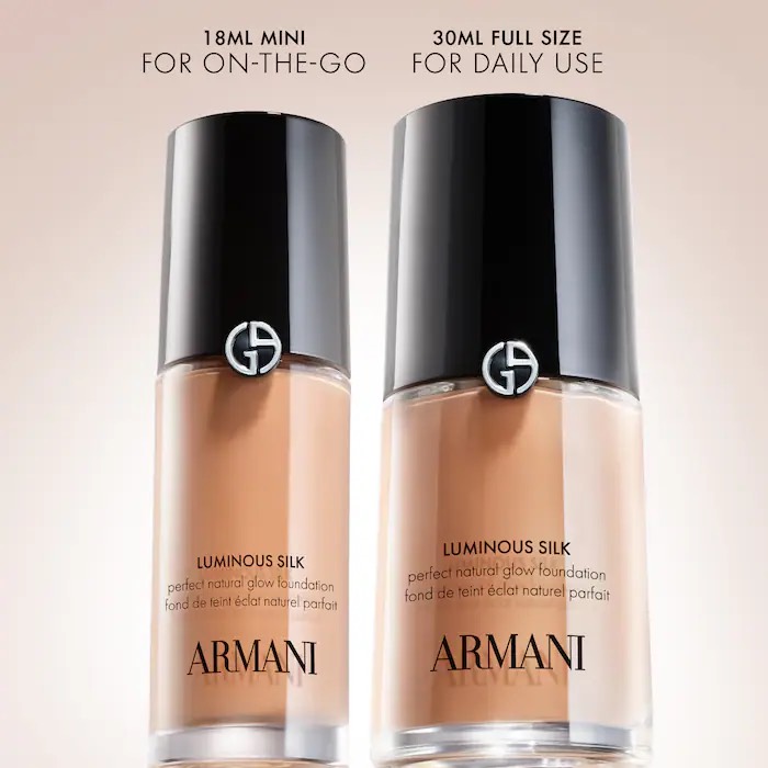Armani Beauty Сатиновая основа для лица с естественным сиянием, Luminous Silk Natural Glow Blurring Liquid Foundation, 5 light 5