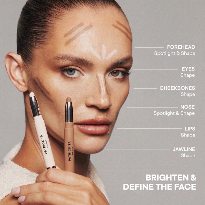 PATRICK TA   Стик для контуринга Patrick Ta Major Sculpt Shape & Shade Anywhere Artistry Sticks, Highlight 9