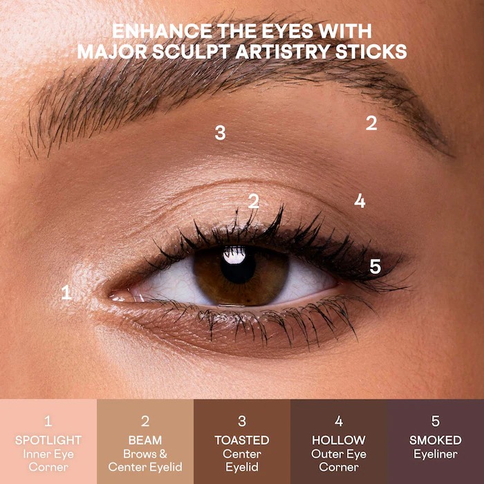 PATRICK TA   Стик для контуринга Patrick Ta Major Sculpt Shape & Shade Anywhere Artistry Sticks, Highlight 10