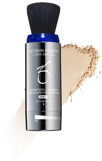 ZO Skin Health by Zein Obagi Солнцезащитная пудра SPF 30 (тон средний) Sunscreen + Powder Broad Spectrum SPF 30 Light