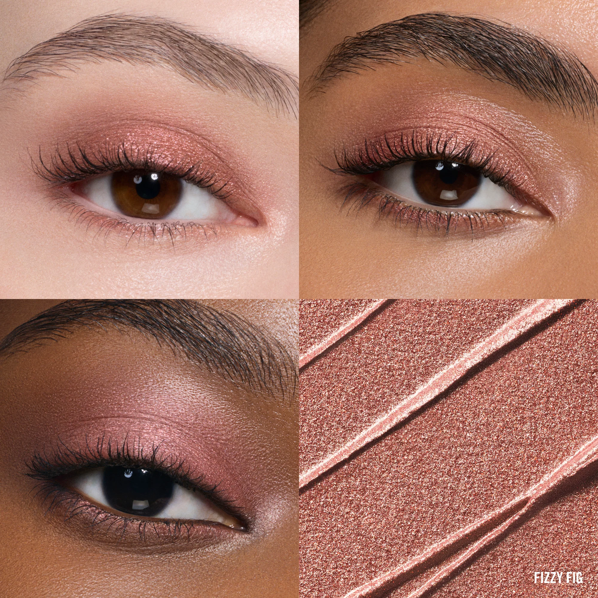 MAKEUP BY MARIO  Soft Shimmer™ Кремовые тени для век LONG-WEAR CREAM EYESHADOW, Fizzy Fig 2