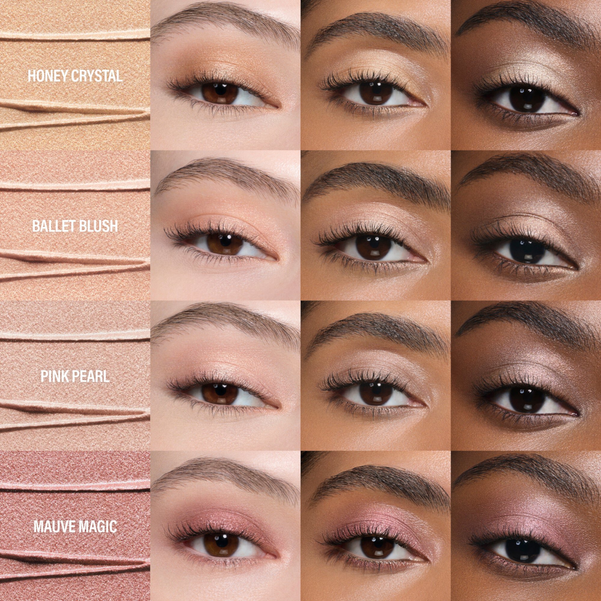MAKEUP BY MARIO  Soft Shimmer™ Кремовые тени для век LONG-WEAR CREAM EYESHADOW, Fizzy Fig 4